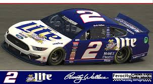 Randy lajoie of bace motorsports won the championship. 1997 1998 2 Rusty Wallace Miller Lite Ford Winston Cup By Scott Mitton Trading Paints