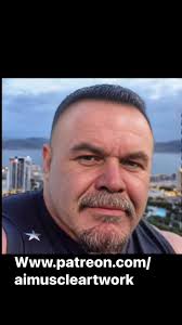 Brutal Daddy Musclebear www.patreon.com/aimuscleartwork