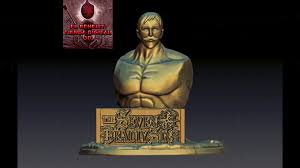 3D file Escanor The Seven Deadly Sins Bust・3D printable design to  download・Cults