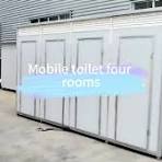 Portable Steel Sandwich Panel Toilet with Shower Room Luxury Contemporary  Design for Sale