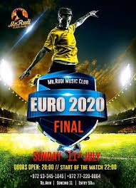 Суперкомпьютер дал прогноз на финал чемпионата европы. 11 Iyulya Final Chempionata Evropy Po Futbolu V Mr Rudi Music Club Mr Rudi Music Club Tel Aviv July 11 2021 Allevents In
