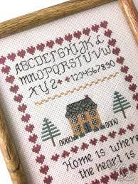 Dmc conversion list is included. How To Update And Restitch Cross Stitch Samplers The Kim Six Fix