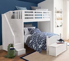 Find kids bedroom sets and more in these classic styles. Catalina Stair Loft Bed For Kids Lower Bed Set Pottery Barn Kids