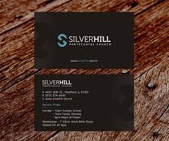 Add your name, your address, phone number and email address. Modern Bold Religious Business Card Design For Silver Hill Pentecostal Church By Ss Designs Design 10755907