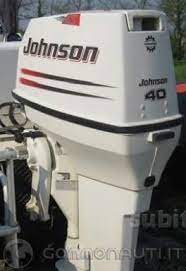 Trovi anche motore johnson cv. Johnson 40hp 2 Tempi