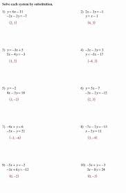 Solve the equation using proper algebra techniques. Linear Quadratic Systems Elimination