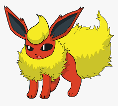 Pokemon Fire Eevee Png Clipart Png Download Eeveelutions Flareon Transparent Png Kindpng