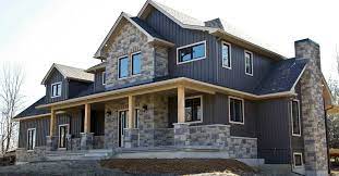 Some of these colors are bolder, while others can help to reflect the historical style and color of the home. The Bright Side Of Dark Vinyl Siding Colors Kaycan