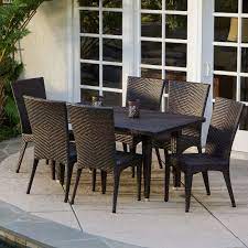 Drago 7 Piece Dining Set Wicker Dining Set 7 Piece Dining Set Outdoor Dining