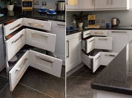 20 Corner Cabinet Ideas That Optimize Your Kitchen Space Corner Kitchen Cabinet Kitchen Corner Cupboard Kitchen Cabinet Design
