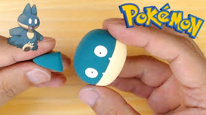Munch And Lax Sculpting Munchlax From Pokemon Easily In Clay Clay Pokemon Polymer Clay Tutorial