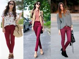 Calça Vinho Combina Com O Que Super Dicas Como Usar Calca Vinho Feminina Looks Look Com Calca Vinho Looks Com Calca Vinho Roupas De Trabalho Informal