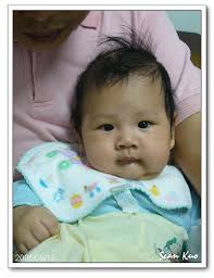 三個月多| 最新招式: 抿嘴,會把口水給再吸回去| Sean Kuo