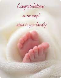 Congratulations On Your New Addition To Your Family A Precious Beautiful Girl With Tiny H Baby Girl Wishes Congratulations Baby Girl Baby Born Congratulations