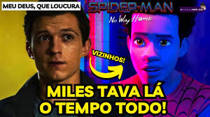 MILES MORALES VIZINHO DO HOMEM ARANHA DO TOM HOLLAND NO UCM? SAIBA A  VERDADE SOBRE ESSA HISTÓRIA!