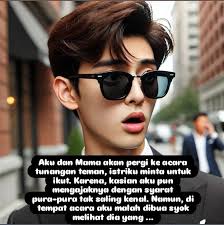 Saya juga bawa alat make up, Bu Raswan akan saya dandani, ya!” tawar istri  danki, Levia. “Makasih, Bu,” lontarnya bergetar. Bu Danki menarik napas  panjang dan menghelanya. Nena memperhatikan jejeran alat make