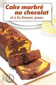 Cake Marbre Au Chocolat Et A La Banane Jaune Plantain Recette En 2020 Cake Marbre Chocolat Marbre Au Chocolat Cake Marbre