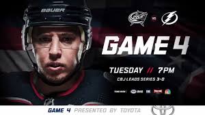@BlueJacketsNHL's video Tweet