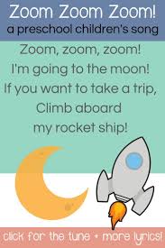 Preschool Space Song Preschool Songs Rhyming Activities Transition Songs For Preschool