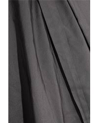 Radzmir dalawis susulan official account длительность: Jil Sander Radzmir Midi Dress Gray 1 900 Net A Porter Com Lookastic