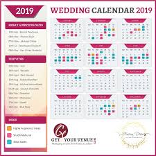 Best Wedding Dates To Get Married In 2019 Gyv Blog