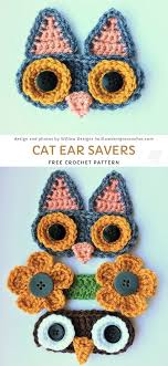 Fun And Easy Crochet Ear Savers In 2020 Crochet Patterns Crochet Mask Crochet