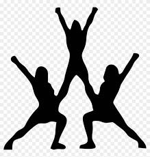 Download cheer dancing images and photos. Cheer Png Cheer Dance Silhouette Png Clipart 111512 Pikpng