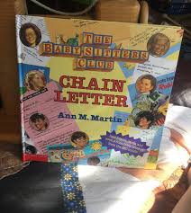 The Baby Sitters Club Chain Letter By Ann M Martin In Excellent Condition The Baby Sitters Club Lettering Chain Letter