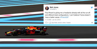 The two rescheduled races on the island kingdom are among f1's 17 confirmed races this season. Fans Are Having A Hard Time Dealing With Paul Ricard S Stripy Run Off Areas Wtf1