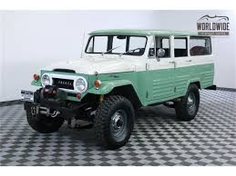 Only around 5,000 were built, and just over 1,000 of them made it to the us. 1966 Toyota Land Cruiser Fj45 For Sale Classiccars Com Cc 921181 Toyota Land Cruiser Land Cruiser Toyota