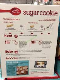 Bake for approximately 15 minutes, or when edges begin to brown. Betty Crocker Sugar Cookie Mix 5 17 5 Ounce Packages Costcochaser