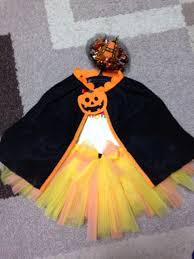 ハロウィン 100均で作ったパニエもどき ハロウィン 手作り ベビー ハロウィン 手作り ハロウィン 仮装 手作り