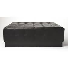 Charcoal gray foldable storage bench/footrest/coffee table ottoman. Leather Ottoman Coffee Table You Ll Love In 2021 Visualhunt