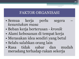 Kesemua impak sosial ini menunjukkan stres di tempat kerja bukan sahaja memberikan masalah kepada organisasi masa kini. Pengurusan Stress Ditempat Kerja