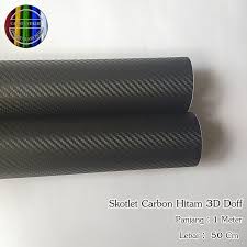 Bagi anda yang memerlukan bahan doff atau juga glossy bisa langsung memberitahukan kepada admin kami untuk memproduksi pesanan anda dengan bahan. Skotlet Carbon Doff