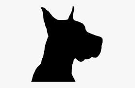 Maybe you would like to learn more about one of these? Dog Head Silhouette Head Great Dane Silhouette Hd Png Download Kindpng