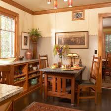 If the appliance is hung too low, it may decrease the overall attractiveness of table settings, especially if a large table top adorns the table. 75 Beautiful Craftsman Dining Room Pictures Ideas July 2021 Houzz