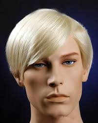 Learning how to bleach hair can save you a lot of money at the hairdresser, as you will be able to lift your hair color yourself to any blond shade. Business Men Bleach White Blonde Hair Wigs Synthetic Hair Wig
