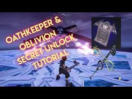 To unlock the oblivion keyblade, you have to make sure that you get a certificate called the proof of promises. Kingdom Hearts 3 Remind Unlocking Oathkeeper And Oblivion Youtube