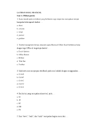 We did not find results for: Doc Soal Excel Dan Jawaban Fadlilah Ramadan Academia Edu