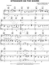 Played originaly on the clarenet. Acker Bilk Stranger On The Shore Sheet Music In F Major Transposable Download Print Sku Mn0063592