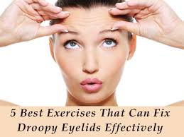 11 Ultimate Eye Exercises For Droopy Eyelids To Look Younger Even At 50 Droopy Eyelids Eye Exercises Face Exercises