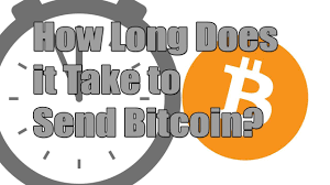 How Long Does It Take To Send Bitcoin Youtube