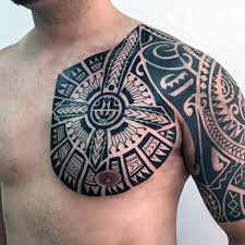 Tribal Cross Guys Shoulder Tribal Tattoos Tribal Tattoos For Men Chest Tattoo Men Mens Shoulder Tattoo