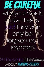 Let's look at 10 things the bible says about suffering and how we should respond so that our faith can be built. 20 Important Bible Verses About Hurting Others Powerful Read