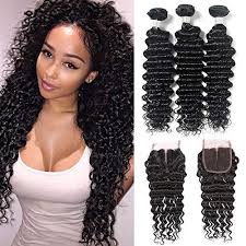 Unprocessed peruvian virgin hair final review | jamexicanbeauty. Buy Fidgetgear Brazilian Virgin Hair Deep Wave With Closure 3 Bundles Curly Human Hair Weave 18 20 22 With 16 Free Part Features Price Reviews Online In India Justdial