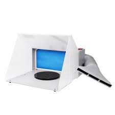 Portable Hobby Airbrush Paint Spray Booth Kit Exhaust Filter Extractor Set Model Sale Banggood Com