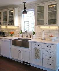 Wall Decor Modern Kitchen Accessories Ideas Contemporary Kitchen Decor 20181126 Home Kitchens Glass Upper Cabinets Kitchen Design