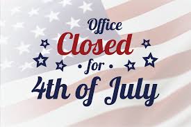 July Closed Sign Template ...
