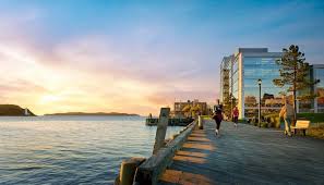 Waterfront, halifax, halifax regional municipality, nova scotia, canada — indawo kumephu, amahora okuvula. Halifax Waterfront Great Runs